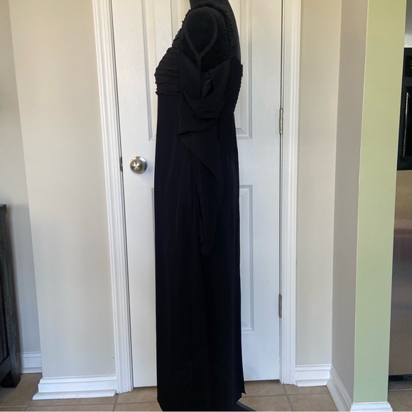 La Ligne Square Neckline Midi Length Black Tent Dress Size Small - Picture 7 of 16